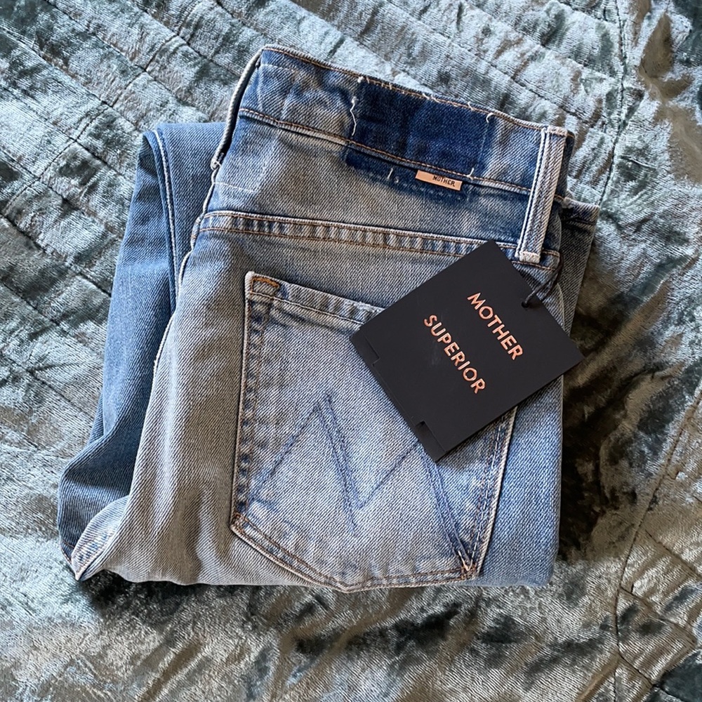 New w/tags Mother sz. 27 High Waisted Skimp Rider